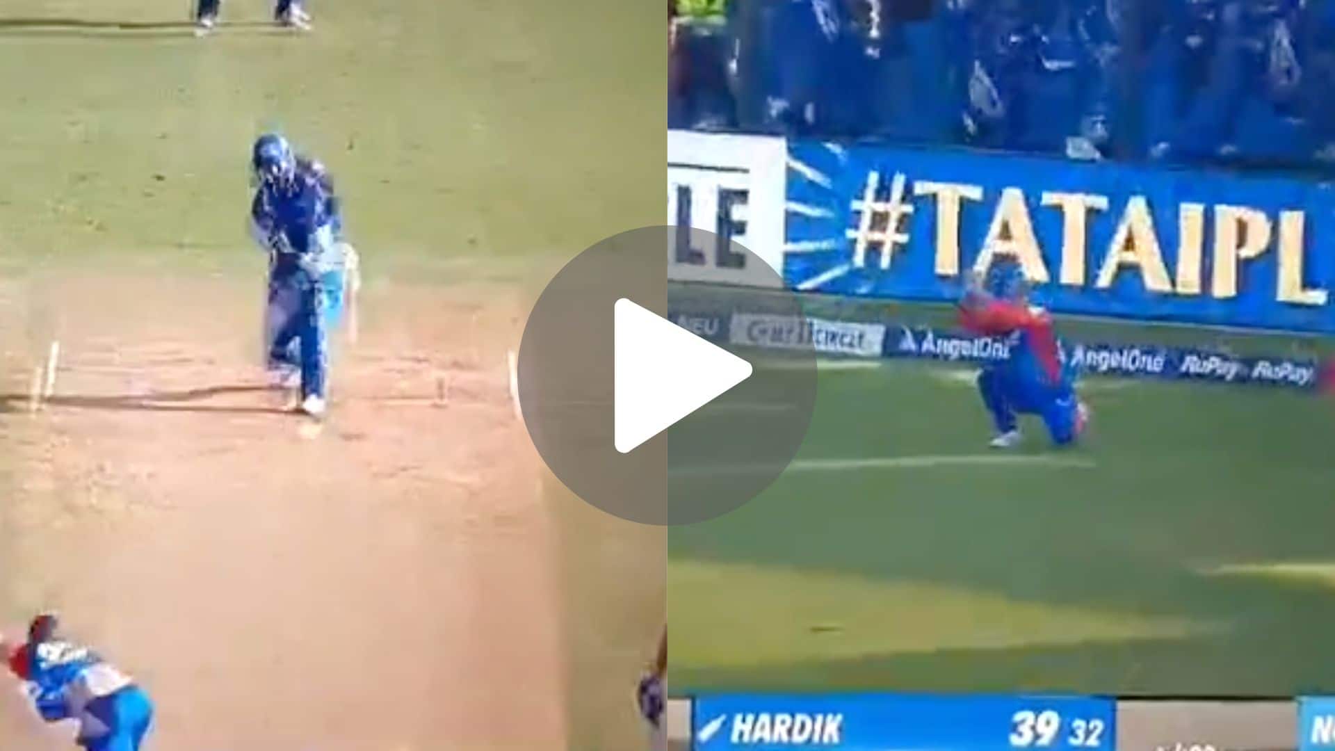 [Watch] Hardik Pandya's Painful Knock Ends As He Fails To Connect A Loopy Full Toss